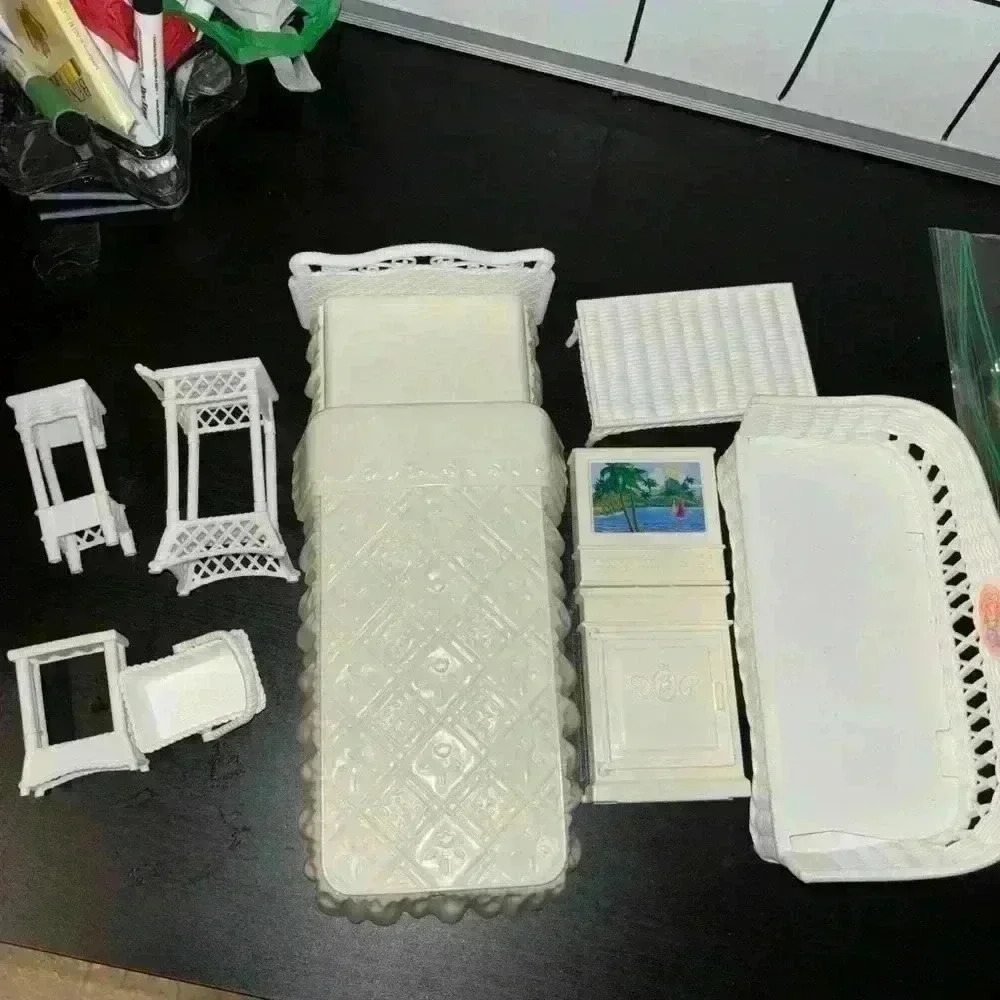 Vintage Barbie furniture lot